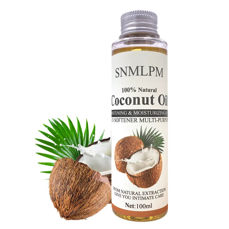 100ml Natural Organic Coconut Oil Body Face Oil Massage Relaxation Skin Coconut Essential Oil