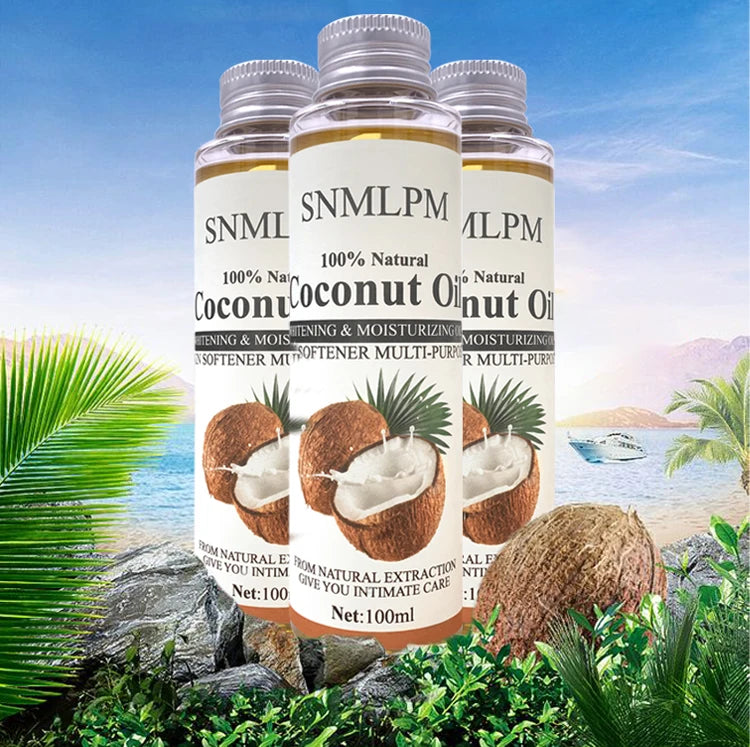 100ml Natural Organic Coconut Oil Body Face Oil Massage Relaxation Skin Coconut Essential Oil