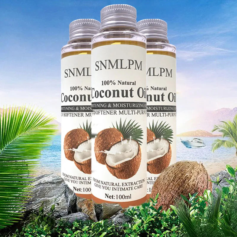 100ml Natural Organic Coconut Oil Body Face Oil Massage Relaxation Skin Coconut Essential Oil