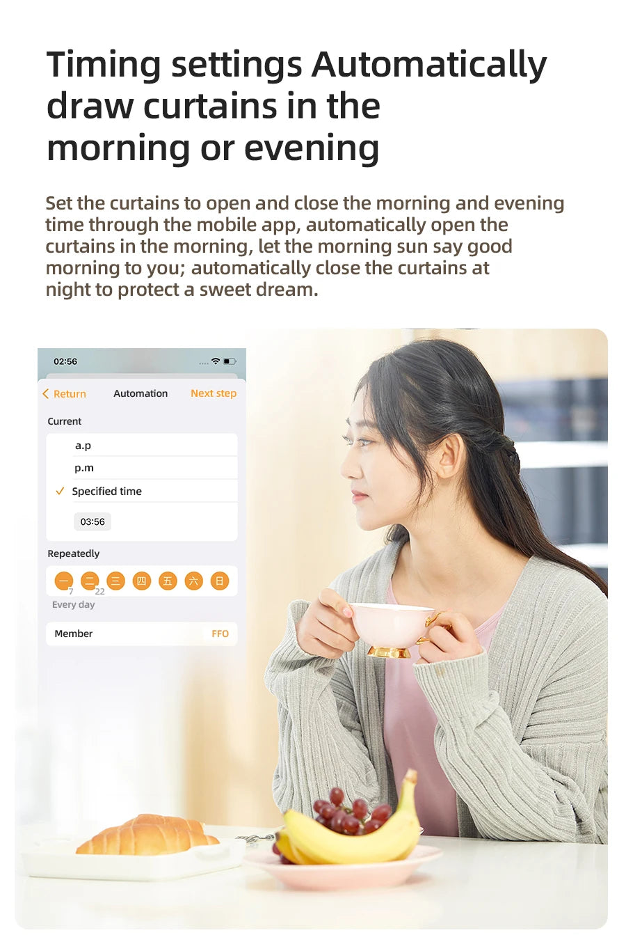 Zemismart WiFi Homekit Smart Electric Curtain Motor with Custom Track Works with Tuya Alexa Google Home Wall Mount Ceiling Mount