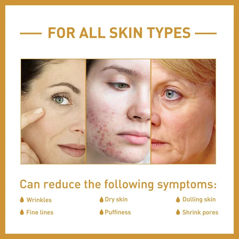 White Rice Whitening Serum Wrinkle Remover Fade Fine Lines Remove Dark Spots Melanin Anti-aging Brighten Smooth Face Skin Care
