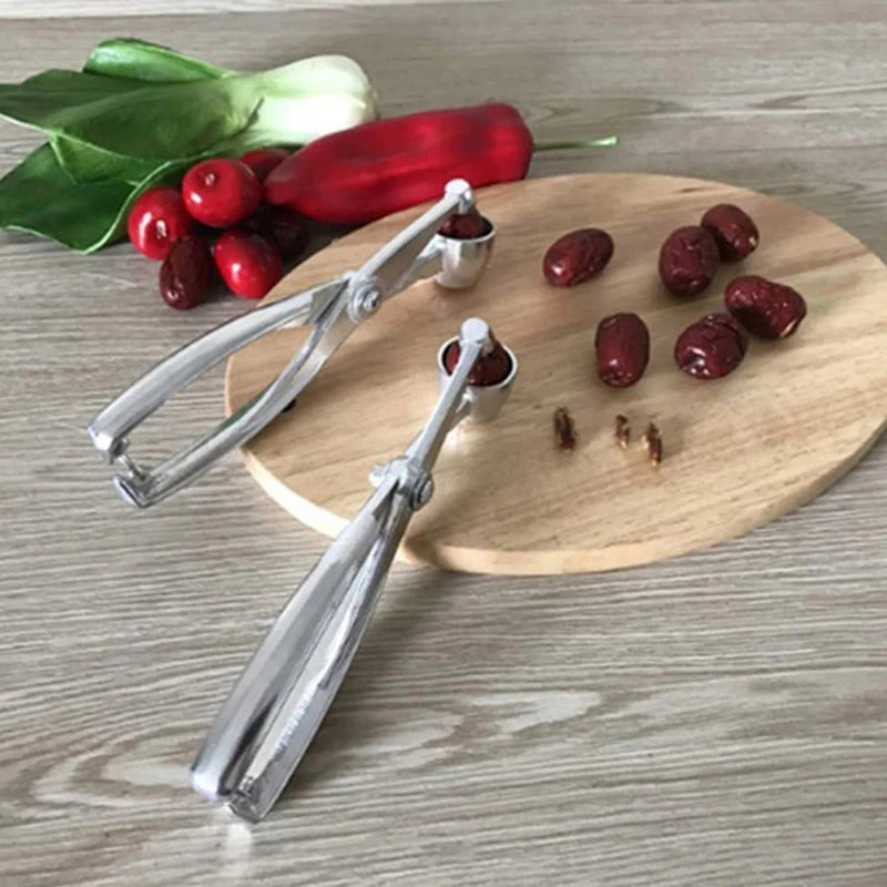 Cherry Fruit Kitchen Pitter Remover Olive Corer Remove Pit Tool Seed Gadge Fruit and Vegetable Tools Cherry