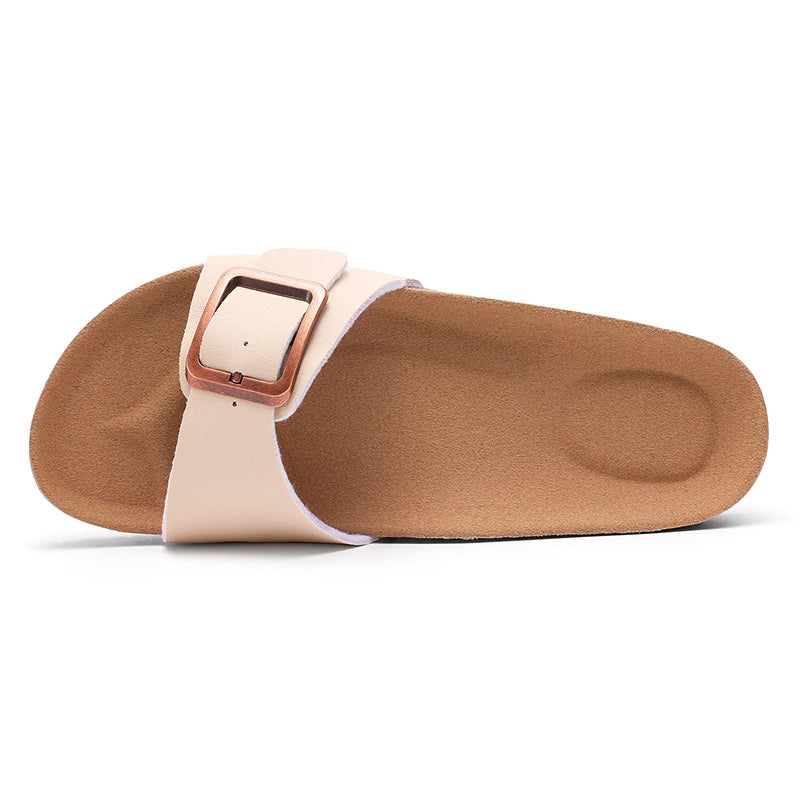 Litfun Fashion Clogs Sandals For Women 2025 New Cork Clogs Mules With Arch Support Outdoor Anti-slip Beach Orthopedic Slippers