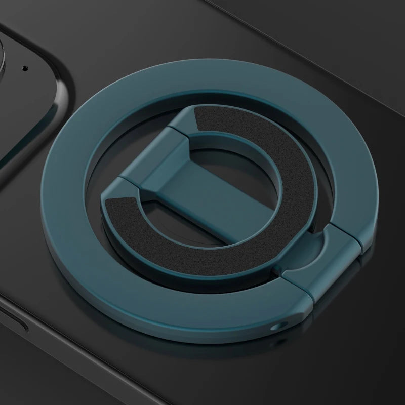 2025 New Mobile Phone Finger Ring Holder for Magsafe Strong Magnet Suction Double-sided Magnetic Stand for iPhone16 15 14 Xiaomi