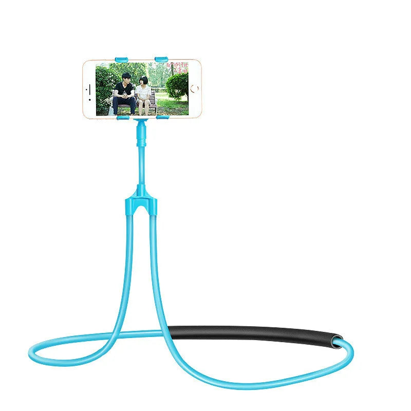 Mobile Phone Holder Hanging Neck Lazy Cellphone Mount Accessories Adjustable 360 Degree Phones Holder Stand for IPhone Xiaomi