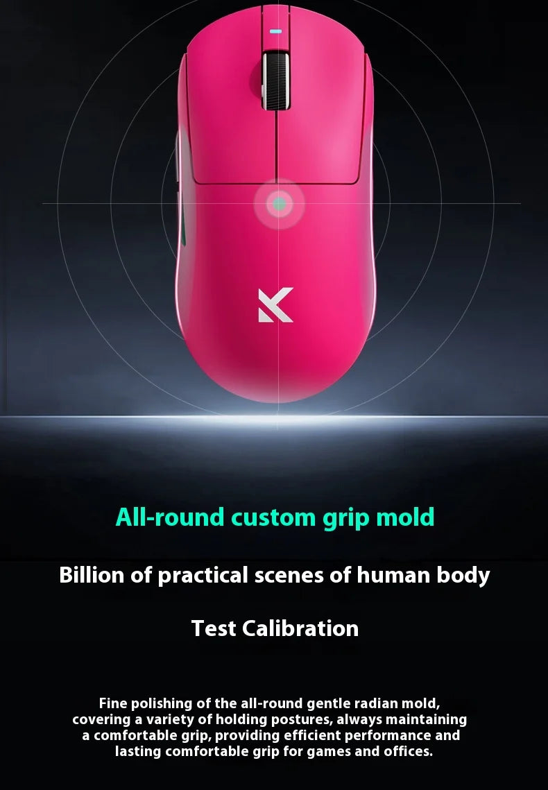 Mchose Ultra A7 Wireless Bluetooth Mouse 3 Mode Esports pro Lightweight Gaming Mouse Paw3395 for Boys Computer Peripherals
