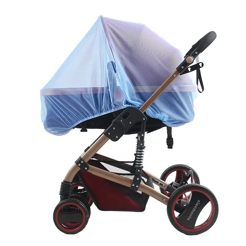Summer Mosquito Net for Baby Stroller Pram Insect Net Infants Pushchair Cart Safe Protection Mesh Pram Stroller Accessories