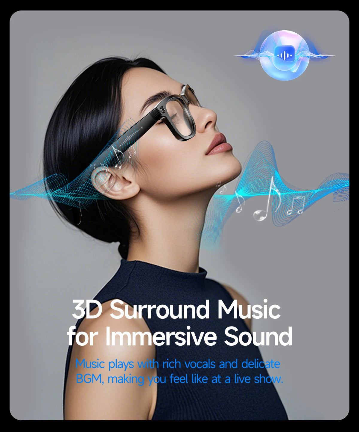 LIGE New Photochromic Lenses Smart Glasses 800W Camera HD Video Recording Bluetooth Call Glasses AI Smart Translation Sunglasses