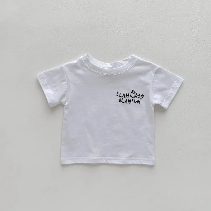 2024 Summer Baby Clothing Set Toddler Girls Clothes Suit Infant Tee and Denim Overall Boys Outfit