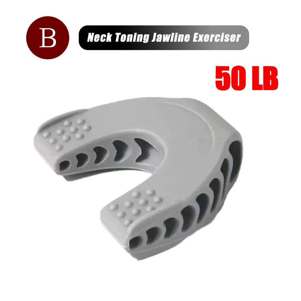 Jaw Exerciser Neck Toning Jawline Exercise Face Muscle Trainer V Shape Faceshape Fitness Resistance Levels Double Chin Reducer