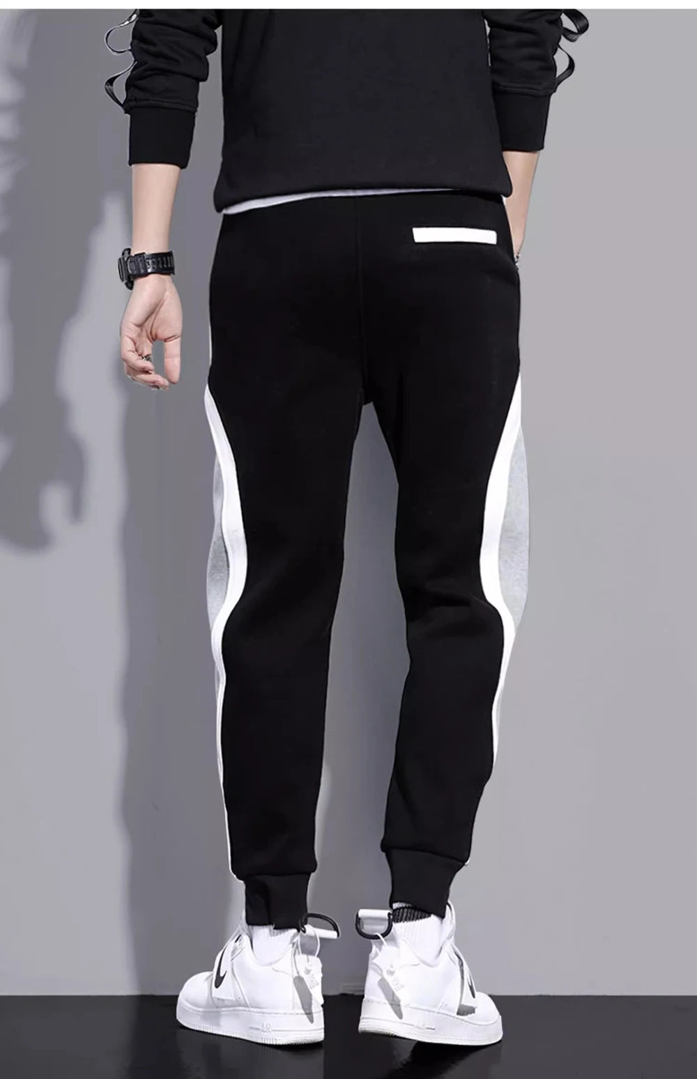 11 Print Men's Sweatpants Patchwork Jogging Pants Male Outfit Loose Trousers Straight Pants New Spring Autumn Fashion Clothes
