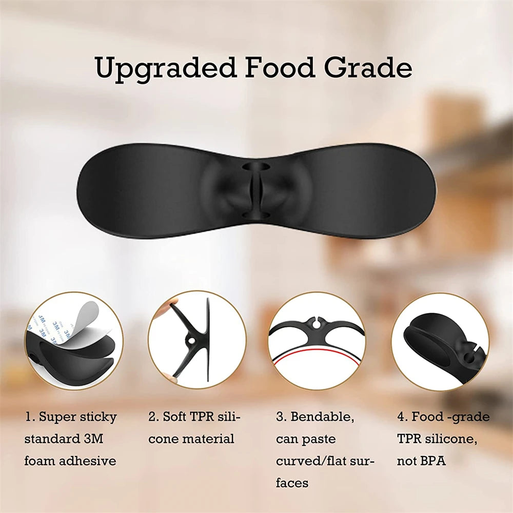 Cord Winder Organizer Kitchen Cord Wrapper Cable Management Clip Holder For Air Fryer Coffee Machine Fixer Data Line Fixed Clip