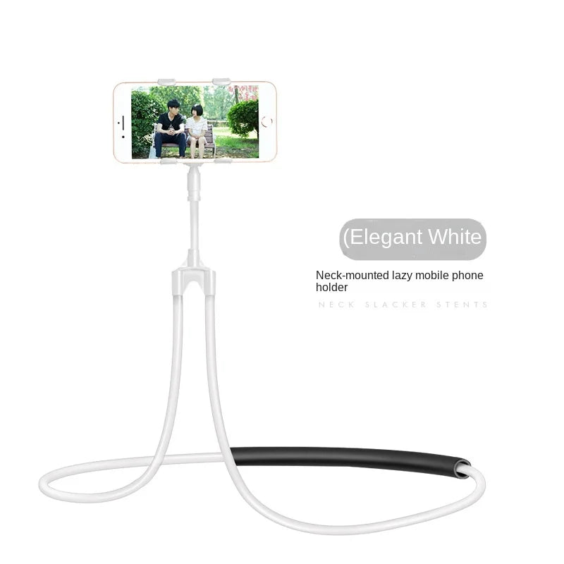 Mobile Phone Holder Hanging Neck Lazy Cellphone Mount Accessories Adjustable 360 Degree Phones Holder Stand for IPhone Xiaomi