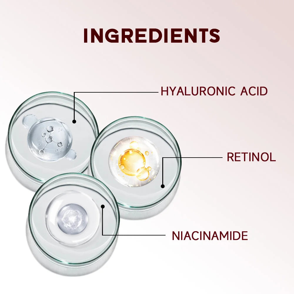 Retinol Face Skin Care Retinol Collagen Cream Anti-aging Wrinkle Deep Hydration Moisturizing Skin Health Whitening Exfoliation