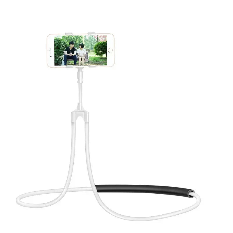 Mobile Phone Holder Hanging Neck Lazy Cellphone Mount Accessories Adjustable 360 Degree Phones Holder Stand for IPhone Xiaomi