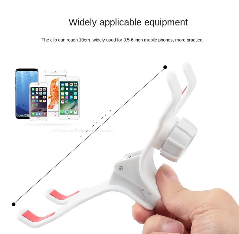 Mobile Phone Holder Hanging Neck Lazy Cellphone Mount Accessories Adjustable 360 Degree Phones Holder Stand for IPhone Xiaomi
