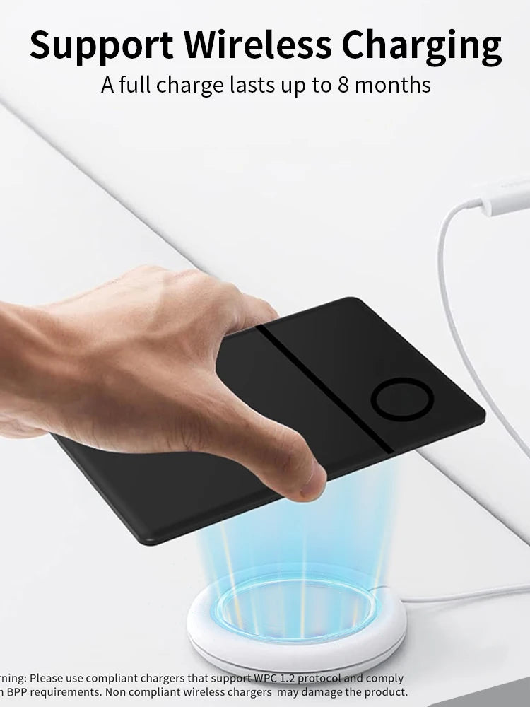 RSH Wireless Charging GPS Tracking Card Locator Google Certified Android Tracker for Xiaomi Huawei QR Code Anti Loss Smart Tag