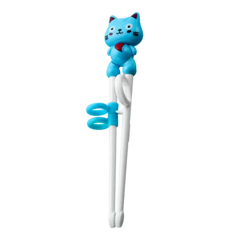 1Pair Chopsticks for Right Hand Home Children's Products Kitchen Tools Chopsticks Kids Baby Learning Helper Training Children