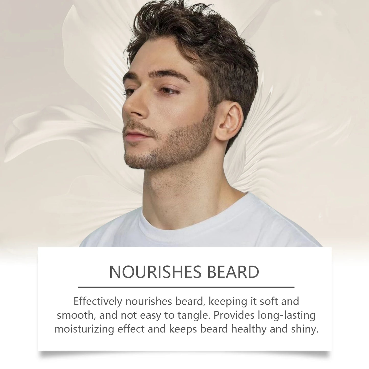 Men's Beard Shampoo-Gentle Cleansing with Eucalyptus,Argan&Jojoba Oils to Moisturize, Soften&Prevent Breakage-For All Skin Types