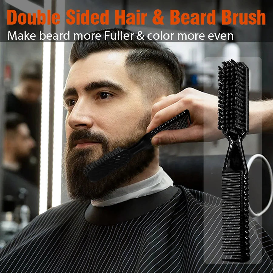 GOIPLE Beard Growth Care Kit Moustache Shampoo Conditioning Oil Deep Clean Wash Moisturizing Whiskers Balm Smoothing Products
