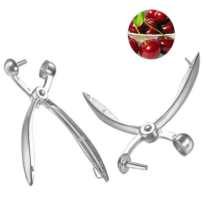 Cherry Fruit Kitchen Pitter Remover Olive Corer Remove Pit Tool Seed Gadge Fruit and Vegetable Tools Cherry