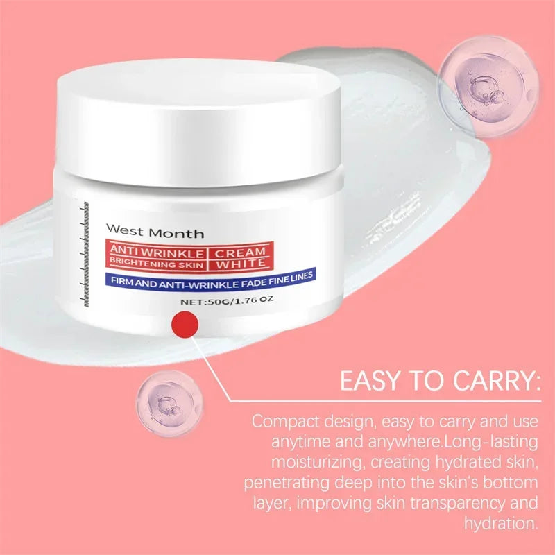 Collagen Face Serum Cream Set Anti-Aging Firming Lifting Fine Line Deep Anti Sagging Wrinkle Brighten Beauty Skin Care Products