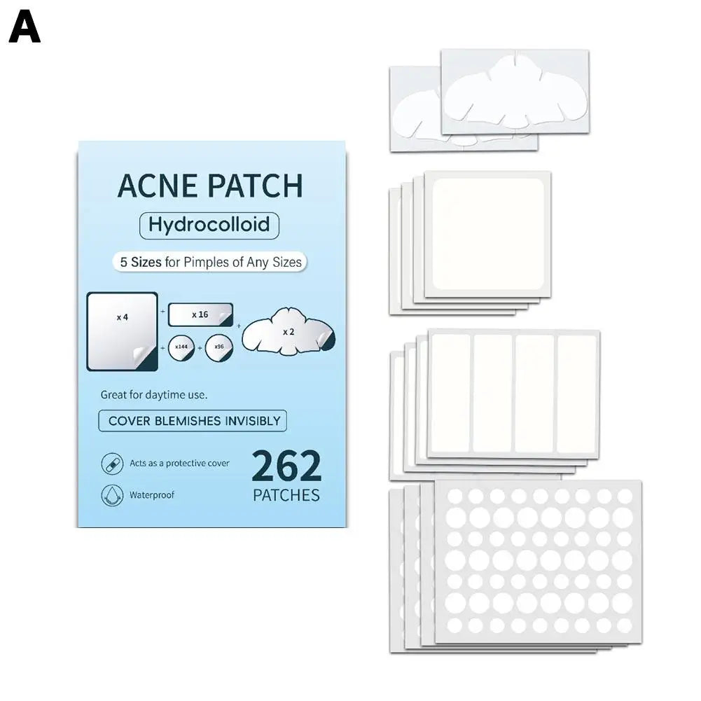 2 Sizes Invisible Professional Healing Absorbing Spot Sticker Covering for Men Women 1set Face Skin Care Acne Pimple Patch