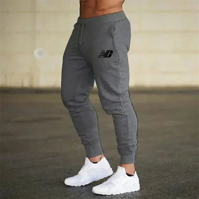 2024 Men's High Quality Brand Sweatpants Joggers Fitness Exercise Pants Spring Autumn Fashion Running Casual Track Pants Men