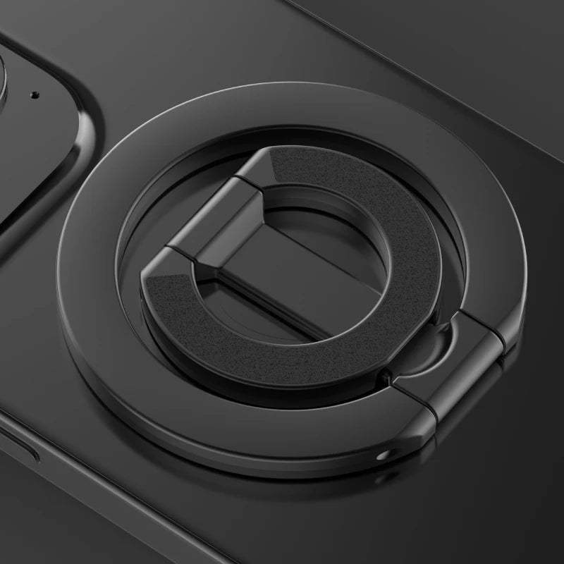 2025 New Mobile Phone Finger Ring Holder for Magsafe Strong Magnet Suction Double-sided Magnetic Stand for iPhone16 15 14 Xiaomi