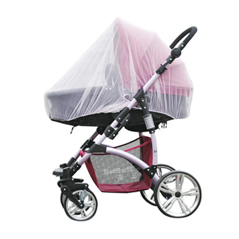 New Mosquito Net For Baby Stroller Summer Pram Insect Shield Net Infants Pushchair Cart Safe Protection Mesh Pram Accessories