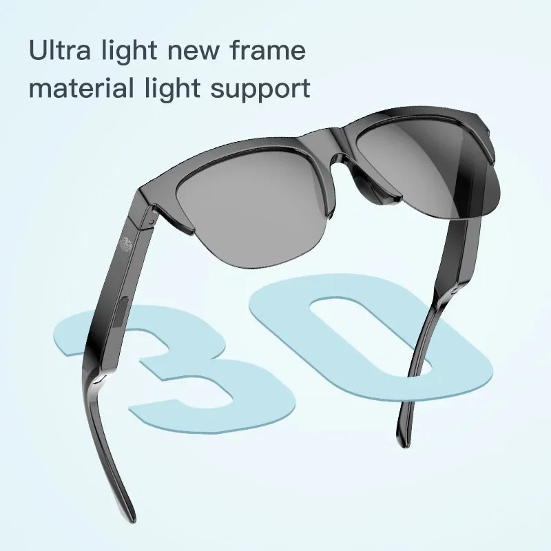Xiaomi Smart Sunglasses Glasses Bluetooth Call Outdoor Sports Headphones HIFI Blue Light Waterproof Anti-UV For Men And Women