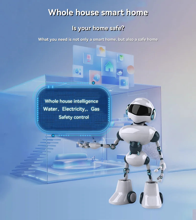 Smart Home Smart Valve DN15 DN20 DN25 Water Gas Shutoff WIFI APP Control Wireless Automated Ball Valve Work With eWeLink