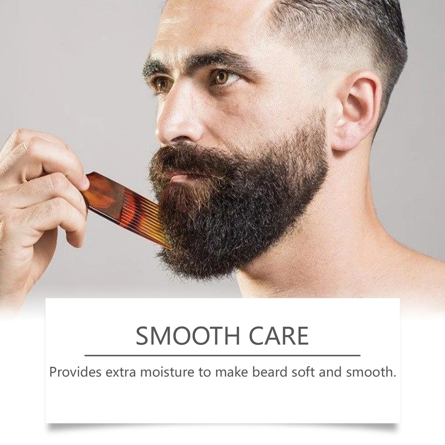60ml Men Beard Nourishing Conditioner Oil Control Deep Moisturize Restore Soften Improve Hair Loss Beard Growth Conditioner