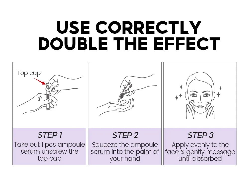 Retinol + Pro-xylane Ampoule serum Repairs Strengthens The Skin And Diminishes Fine Lines Face Beauty Skin Care 15pcs