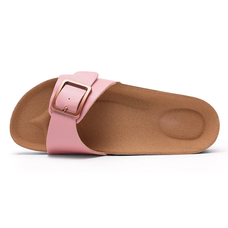 Litfun Fashion Clogs Sandals For Women 2025 New Cork Clogs Mules With Arch Support Outdoor Anti-slip Beach Orthopedic Slippers