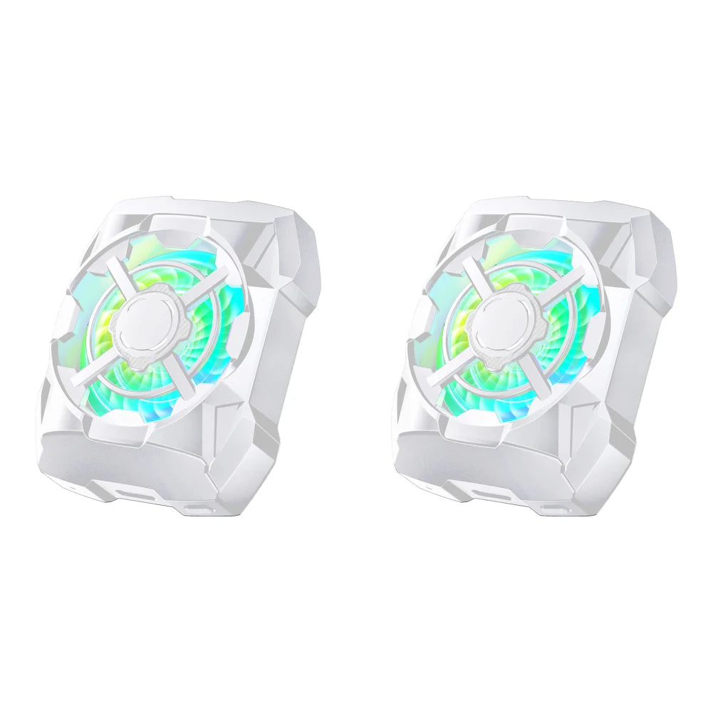 Portable Phone Cooler Rechargeable 3 Speeds Adjustable Mobile Phone Radiator Wireless Magnetic for Playing Games Watching Videos