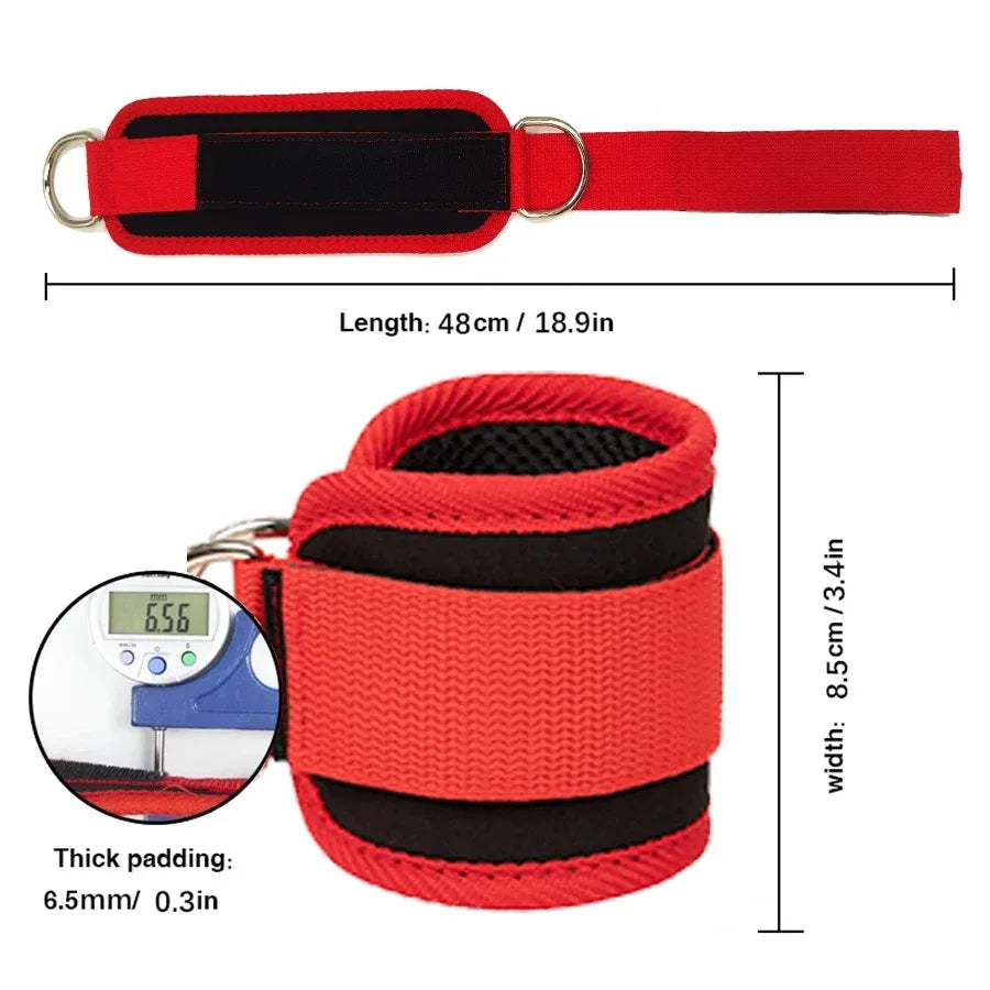 Resistance Bands With Ankle Straps Fitness Workout Training Resistance Bands Home Yoga Stretch Elastic Pilates Gym Equipment