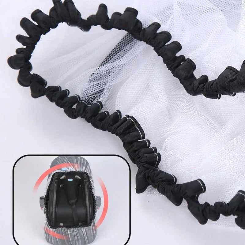 New Mosquito Net For Baby Stroller Summer Pram Insect Shield Net Infants Pushchair Cart Safe Protection Mesh Pram Accessories