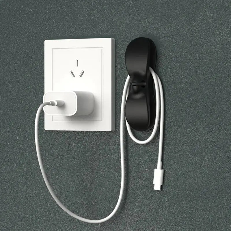 2/4/8PCS Cord Winder Organizer for Kitchen Appliance Cord Wrapper Home Cable Management Clip Holder for Air Fryer Coffee Machine