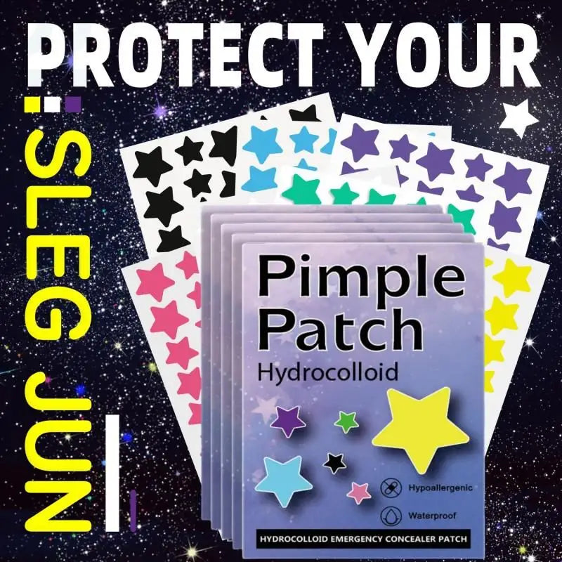 1400pcs Colorful Star Pimple Patch Acne Colorful Invisible Acne Removal Skin Care Stickers Concealer Face Spot Makeup Tools