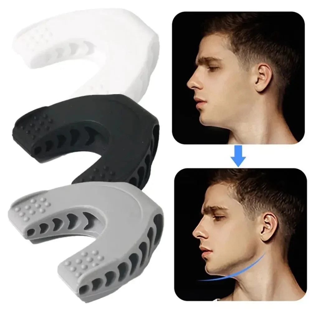 Jaw Exerciser Neck Toning Jawline Exercise Face Muscle Trainer V Shape Faceshape Fitness Resistance Levels Double Chin Reducer