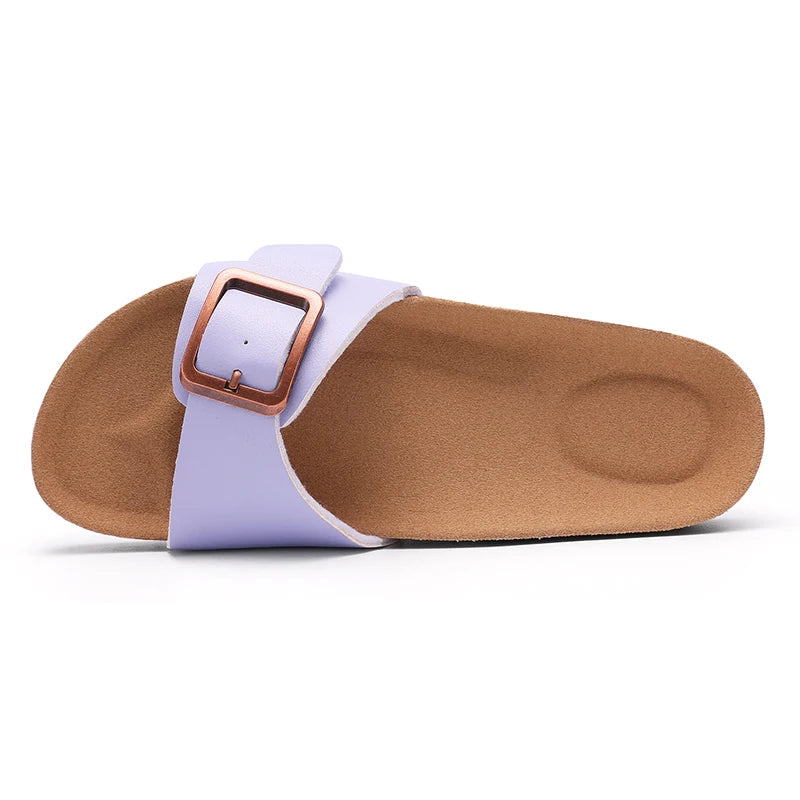 Litfun Fashion Clogs Sandals For Women 2025 New Cork Clogs Mules With Arch Support Outdoor Anti-slip Beach Orthopedic Slippers