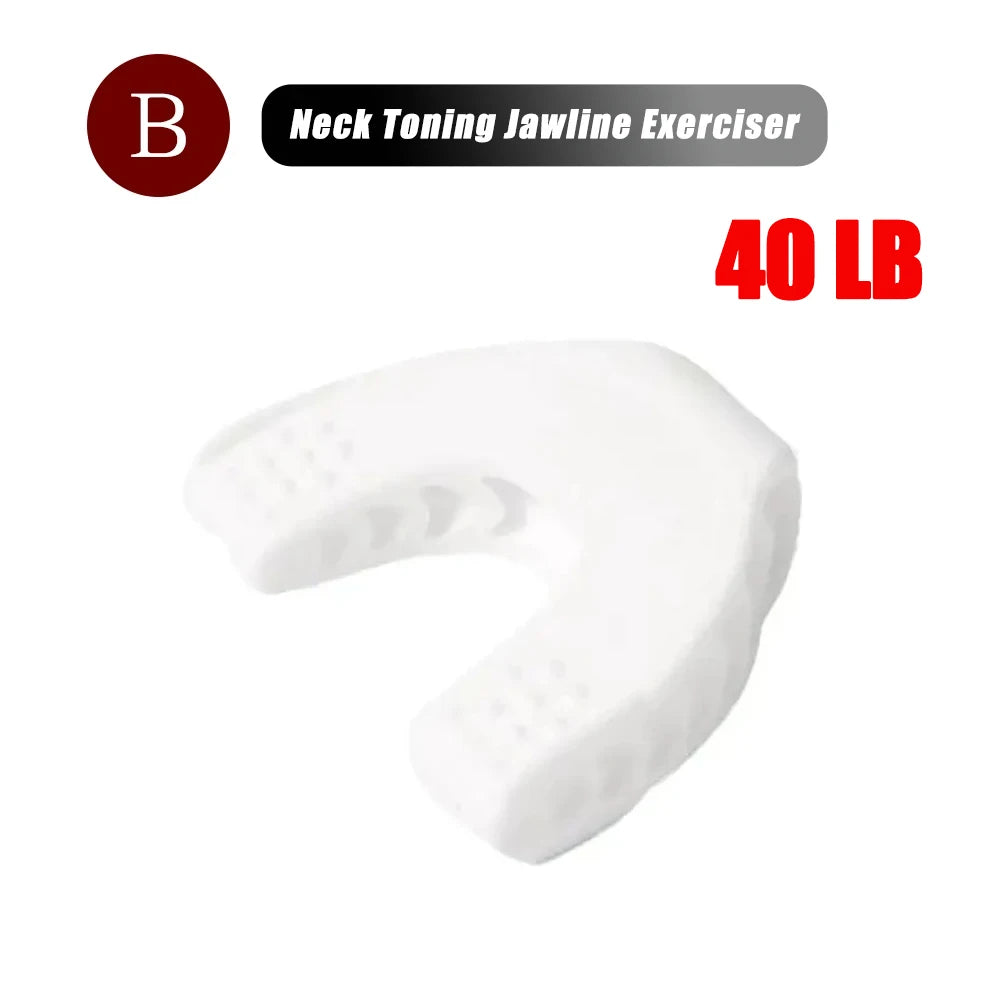 Jaw Exerciser Neck Toning Jawline Exercise Face Muscle Trainer V Shape Faceshape Fitness Resistance Levels Double Chin Reducer
