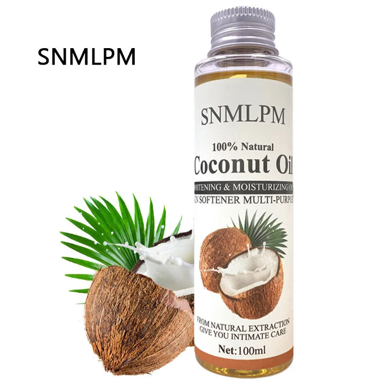 100ml Natural Organic Coconut Oil Body Face Oil Massage Relaxation Skin Coconut Essential Oil