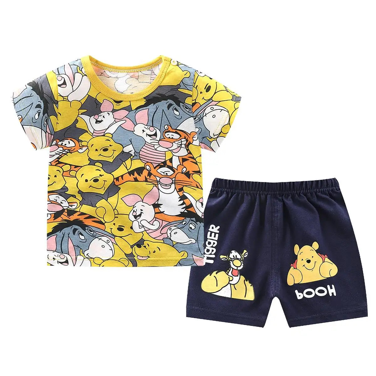 2021 Casual Baby Kids Sport Clothing Disney Mickey Mouse Clothes Sets for Boys Costumes 100% Cotton Baby Clothes 9M -4 Years Old