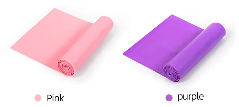 Yoga physiotherapy elastic band, gym resistance band, sports stretching training rope, Pilates 200cm stretching film, fitness eq