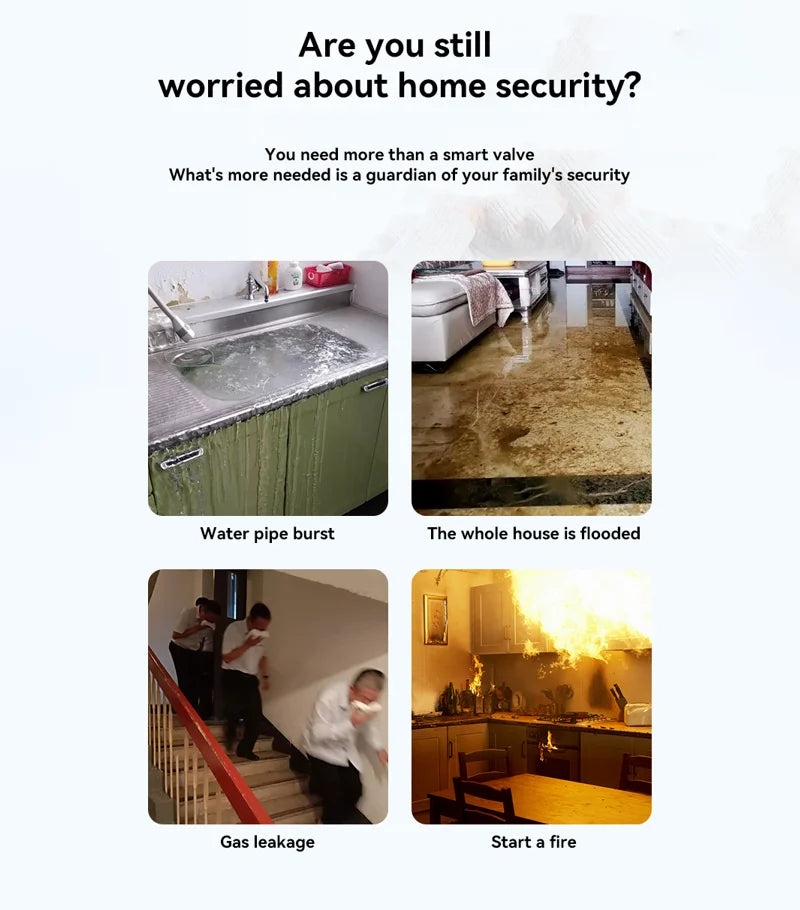 Smart Home Smart Valve DN15 DN20 DN25 Water Gas Shutoff WIFI APP Control Wireless Automated Ball Valve Work With eWeLink