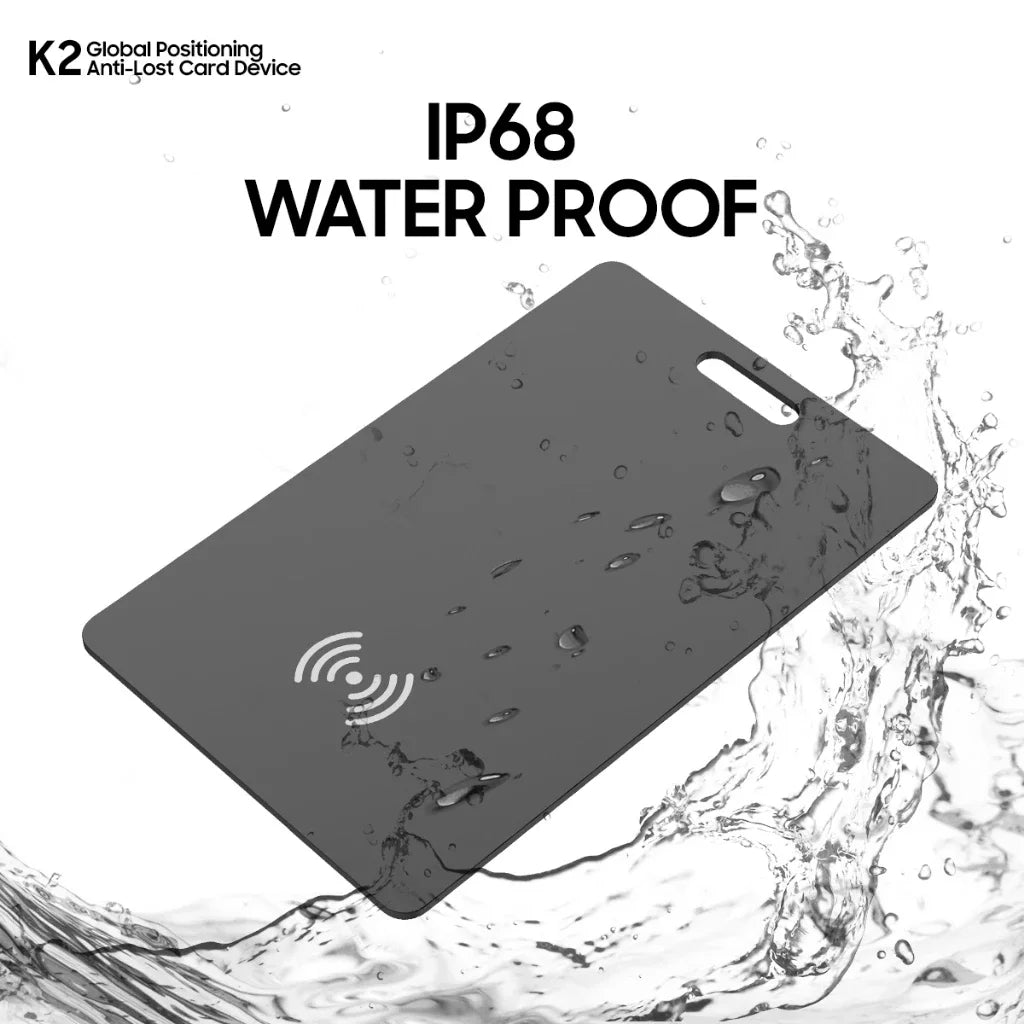 Smart Wallet Tracker Card Bluetooth Tracker for Apple Find My Device App Key Luggage Finder Pet Locator Tag Wireless Charge IP67