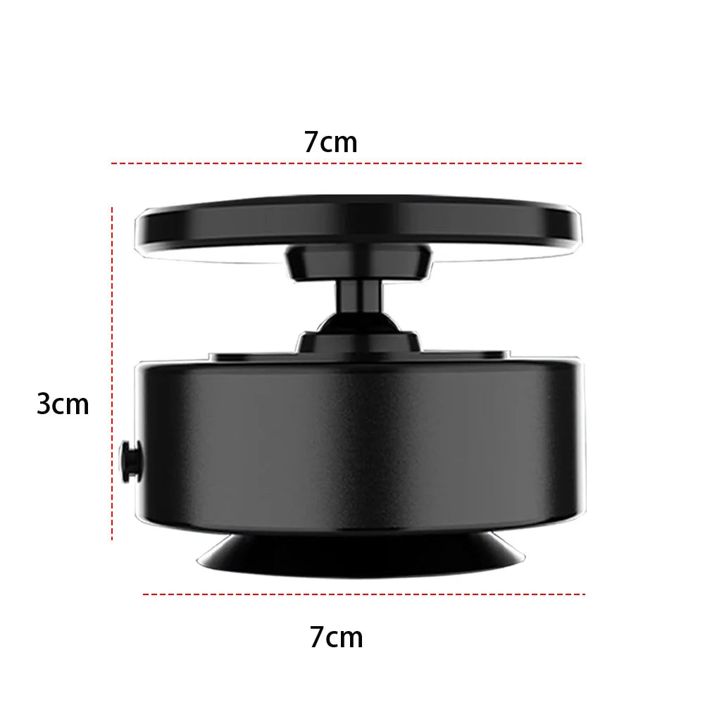 Magnetic Vacuum Adsorption Phone Holder 360°Rotatable Vacuum Suction Mobile Phone Holder Wireless Charging for Gym Bath Shower