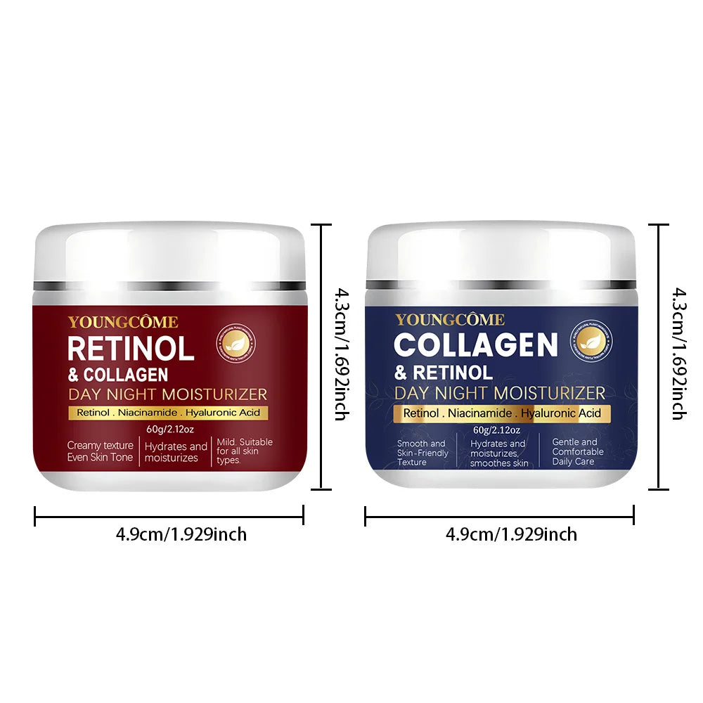 Retinol Face Skin Care Retinol Collagen Cream Anti-aging Wrinkle Deep Hydration Moisturizing Skin Health Whitening Exfoliation